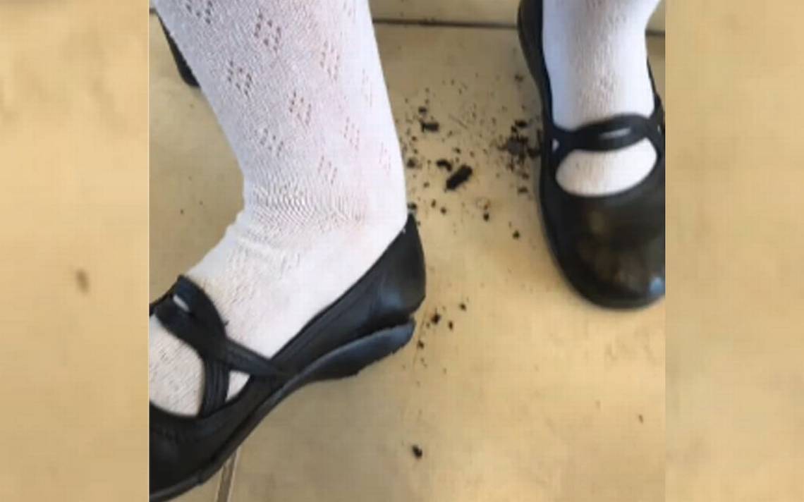 Calor Derrite Zapato De Una Estudiante Video En Tiktok Se Hace